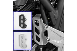 Lorababer Tappo del Serbatoio del Carburante del Freno Posteriore del Motociclo Coperchio Della Protezione del Derbatoio Fel Liquido per Y-amaha TENERE 700 XTZ700 2019-2024 (Nero)