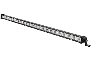 ‎SKYWORLD SKYWORLD 25 Zoll 65CM 120W Led Arbeitsscheinwerfer Bar 12V 24V Zusatzscheinwerfer Led Bar Offroad Scheinwerfer Wasserdicht Rückfahrscheinwerfer für 4x4 Auto Offroad SUV UTV ATV Traktor