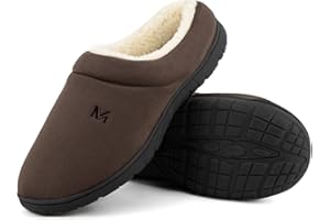 MaxMuxun Pantofole Uomo Pantofole Casa/Esterno in Memory Foam - Calde Leggere Morbide Comode e Antiscivolo
