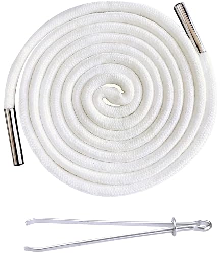 Cordons De Serrage De Rechange Fendawn Strive – Lot De 2 Pour Pantalons, Shorts Et Sweats – Noirs, 130-140 Cm