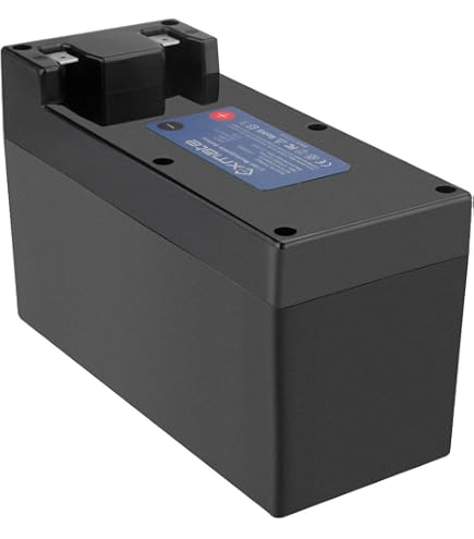 EXTENSILO batteria compatibile con LG Hom-Bot VR1126TS, VR1027R, VR1028WD, VR1013WS, VR1015V, VR1125RS aspirapolvere nero (3400mAh, 14,4V, Li-Ion
