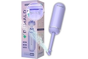 DUMALD Bidet Portable 380ML - Douche Intime Périnée - Douchette Post Accouchement - Bouteille Perineale Post Partum - Douchette Intime Maternité - Douche Perinée (VIOLET)