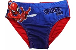 RUSSO TESSUTI Costume Slip Bambino Boy Mare Piscina Beach Spiderman Blu Rosso
