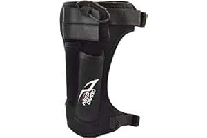 T TOOYFUL Gaine de de Jambe en Néoprène/Sangle de, Support de à Ciseaux Réglable Confortable pour La sous-Marine, La en Apn, Noir