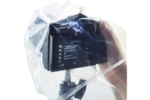 TETRA-SOLE RK-5 Disposable Rain Cover for Mirrorless System DSLR Camera-Pack of 2-Transparent : Rain coat for Canon Sony Nikon DSLR Camera with Lens up to 45cm Long