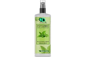 DD TECK Peppermint Mist Aromatyczny spray do pokoju, odświeżacz powietrza do domu, samochodu i biura, długotrwały zapach, bez dymu, nietoksyczny, mgiełka do poduszek w sprayu, 50 ml
