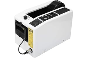 FAFEICY Elektroniczna Maszyna do Cięcia Taśmy - Automatyczny Dozownik Taśmy Ręczna i Automatyczna Elektryczna Przecinarka do Różnych Taśm Samoprzylepnych dla Biura