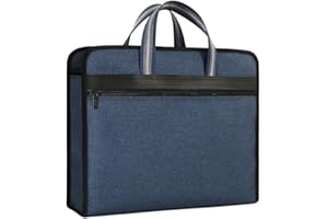 OAYGAT A4 Document Organiser Bag Document Storage Case Business Briefcases Bag Oxford Cloth File Computer Bag File Folder Tote Bag File Organiser Bag iPad Files Storage Document Carrying Laptop Tote Pouch