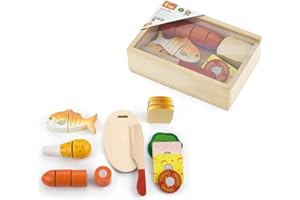 NEW CLASSIC TOYS Viga Toys - 50260 - Jeu D'imitation - Cuisine - Boîte Pique-nique