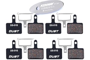 CYCEARTH 4 Pairs Bike Disc Brake Pads (Semi-Metallic/Sintered Metal) for TRP Tektro Shimano Deore Br-M575 M525 M515 T615 T675 M505 M495 M486 M485 M475 M465 M447 M446 M445 M416 M415 M395 M375 M315
