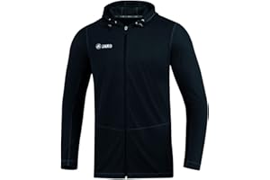 JAKO Kinder Kapuzenjacke Run 2.0, blau, 164, 6875