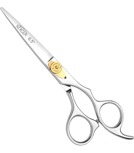 Professional Barber Hair Cutting Scissors – German Stainless Steel, Size 6