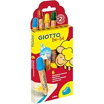 10 Taille-crayons GIOTTO Pour Gros Crayons - Adapté Aux Enfants - Diamètre 10mm