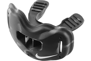 Nike Alpha Protège-dents de football Noir Blanc