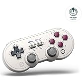 8BitDo SN30 Pro Bluetooth Controller, Hall Effect Joystick Update, Compatible with Switch, PC, macOS, Android, Steam Deck & R