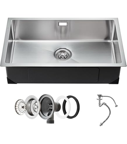 Dioche Kit D'évier De Cuisine En Acier Inoxydable Pour Camping-car Kit