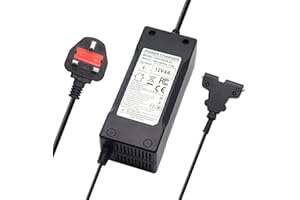 xiixtoo 12v 4 Amp Battery Charger –T-BarConnector - Suitable for PowaKaddy Hillbilly Golf Trolleys Using A 12v Lead-Acid SLA GEL AGM Battery