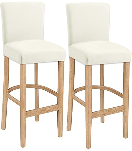 Set Coprisgabelli Da Bar 2/4/6 Pezzi - Fodere Elastiche Lavabili Con Schienale, Per Cucina E Sala Da Pranzo - Foto 13