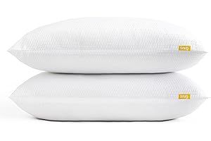 SNUG IS HAPPY SLEEP Snug Blissful Bedtime Pillows 2 Pack - Luxury Hotel Quality Pillows Medium Support for Front, Back and Side Sleepers - Eco Friendly, Hypoallergenic and Machine Washable - Pack of 2, White