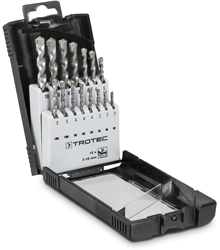 Stomer BS-22-1 Profi-Bohrer-Set 22-teilig – Für Metall Und Stein, Inkl. Schrauberbits