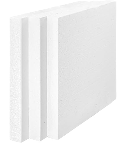 D&D Polystyrene Multi-Purpose Polystyrene 100cm X 50cm Density Kg/m² 15 (8 Sheets Of 4.5cm