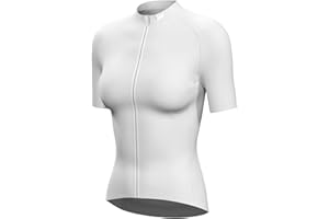 Wulibike Cycling Jersey Women Reflective Road Bike Shorts Shirt with Breathable Quick Dry,Pocket