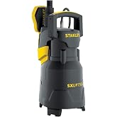 Stanley SXUP750PTE submersible pump for clean and dirty water (750 W, max. pressing capacity 13,500 l/h, max. pressing height 8 m