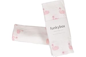 HOCHSTE Baby Muslin Squares Luxury Cloths Soft Cotton Bib Nappy Diaper Insert Gift Set