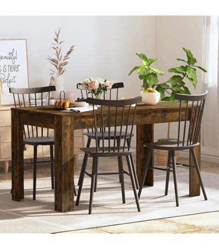 Table à Manger Extensible 220x90 Palissandre Laqué Life Honey METRO