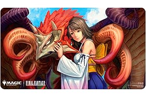 Ultra PRO - Final Fantasy x Universes Beyond Yuna, Hope of Spira Playmat for Magic: The Gathering | Card Game Playmat, Final Fantasy Collectibles, Desk Mat Mousepad