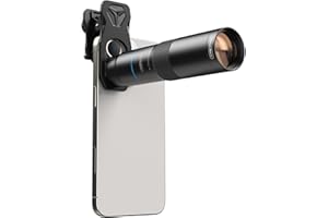 Evil Eye TeleMacro Pro 10X Teleobjektiv für Smartphones, 10X Zoom + 10X Makroobjektiv, Ultraleicht, Mehrschicht & ED-Objektiv, Universalclip, Ideal für iPhone 17/16/15/14/13 Serie, Samsung & Android