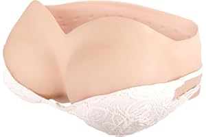 ICEVER Faux Sein Silicone Réaliste Artificielle Poitrine Forme Prothèses Mammaires Remplissage de Gel pour Crossdressers Cosplay Transsexuel Travestis