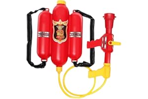 COLCOLO Children's backpack sprayer, large-capacity sprinkler, pull-type rear sprayer, outdoor summer beach and pool play toy for boys and girls aged 3-12, non-leaking plastic.