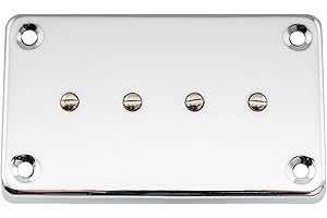 Artec EBC4 Keramik Sidewinder Mudbucker Style Bass Tonabnehmer Hals Pickup 30K für Epiphone/USA SG/EB Style E-Bass, Chrom