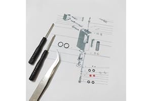 SCONOSCIUTO Dumhill - Kit di riparazione per accendini Rollagas con O-ring e utensili, per 2 pezzi