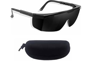 XoeLLe Occhiali di Protezione Laser, Occhiali di Sicurezza Laser, Professionale IPL 190-2000nm Occhiali Protezione Degli Occhi Laser per La Depilazione Trattamento e Cosmetologia Operatore