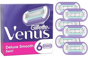 GILLETTE VENUS Gillette Lames de rasoir Venus Deluxe Smooth Swirl 6 pièces