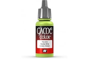 Vallejo Game Color Pintura Acrilica Verde Bili 18 ml, Autonivelante, Sistema BSL, Finitura Opaca, Ideale per Modellismo e Miniature