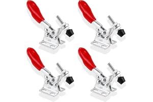 GANILITY 4 Pezzi Morsetto a Ginocchiera, Morsetto a Levetta, Morsetto a Sgancio Rapido, Morsetto Orizzontale a Sgancio Rapido, Blocco Morsetto, Morsetto Orizzontale Antiscivolo