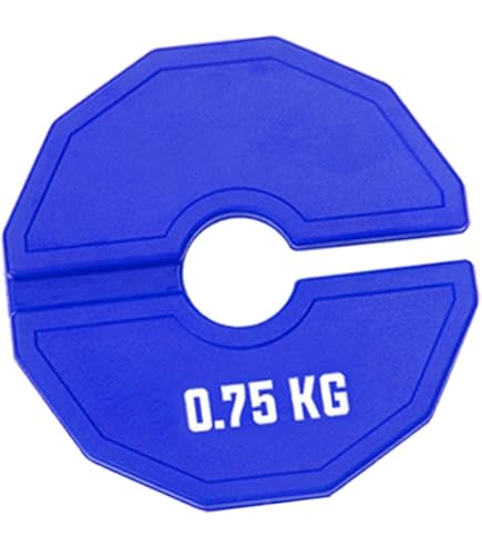 Xtreme Fitness Add-On Flex Plates Set 0,5 kg & 1 kg, robuuste rubberen