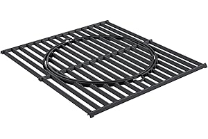 RÖSLE VARIO Grillrost, Hochwertiger Grillrost aus emailliertem Gusseisen für VARIO-Einsätze, passend zu RÖSLE VIDERO G3/G4 bis Modelljahr 2020