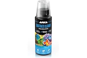 MICROBE-LIFT Mulmsauger Aquarium 118 ml – reinigt Bodengrund biologisch – entfernt Mulm, Futterreste & Schlamm – für Süß- & Meerwasser – ohne Sauger & Schlauch – zuverlässige Pflege – ARKA Substrate Cleaner