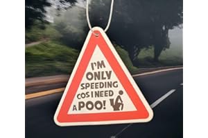 GENERIC Funny Rude Joke Car Air Freshener | Poo Joke Scented | Viral Meme Gift & Stocking Filler