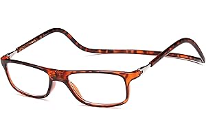 NEW VISION Gafas Presbicia Hombre, Gafas de Presbicia Cierre Imán, Longitud Ajustable, Gafas De Lectura para Hombre y Mujer, NV2904