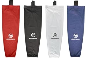 Warrior Pro Hockey Stutzen einfarbig, Farbe:schwarz, Größe:Senior