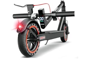 TODIMART Trottinette Electrique Adulte antivol Ultra Legere, Autonomie 30km Trotinette Électrique Pliable 350W Batterie 36V 7.8Ah, pneus nid d'abeille increvables APP déverrouillée Scooter Electrique Adulte