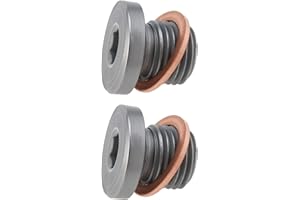 Be In Your Mind 2 szt. M10 x 13 mm korek spustowy oleju z uszczelką N90281802 kompatybilny z Volkswagenem, kompatybilny z Audi