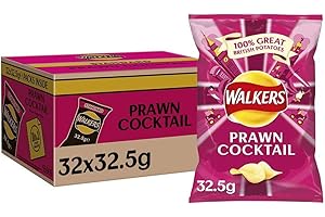 Walkers Boîte à cocktail crevette de 32