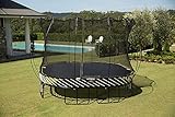 Springfree S113 – Groß Rechteckig Ø 340cm x 340cm reine Sprungfläche (entspricht Durchmesser Ø 400cm x 400cm) inkl. Netz - 2