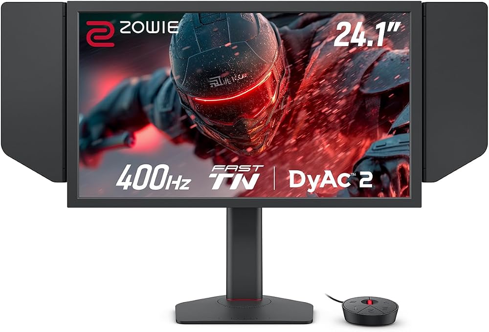 BenQ ZOWIE XL2566X+, 24.1" inç Fast TN, Full HD (1920 x 1080), 400Hz, Motion Clarity DyAc™2, Shield, S Switch, Black eQualizer, Color Vibrance, Low Blue Light, Flicker-Free, E-Spor Oyuncu Monitörü